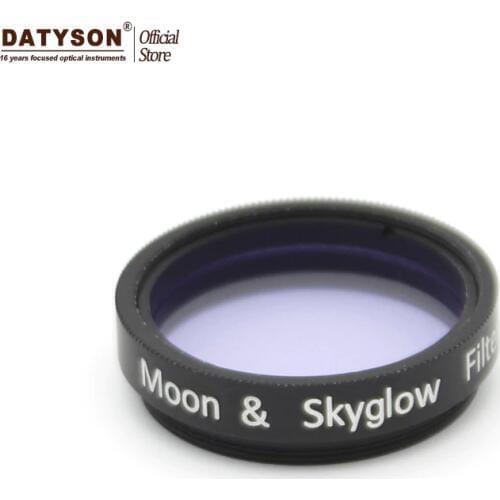 1.25 inch Moon and Skyglow Filter for Astromomic Telescope Eyepiece Ocular - Metal Frame - Optical Glass