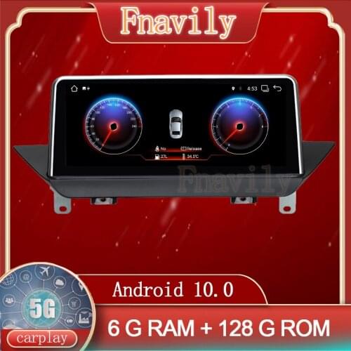 Android 10 Car Radio For BMW X1 F48 NBT Car navigation Multimedia System Autoradio Dvd Player GPS 10.25" 2009 - 2015