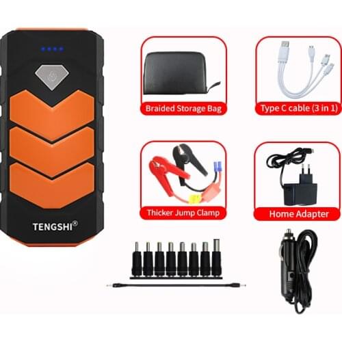 TengShi Jump Starter 12V 16800mAh Starting device Power Bank Electric generator starter for car