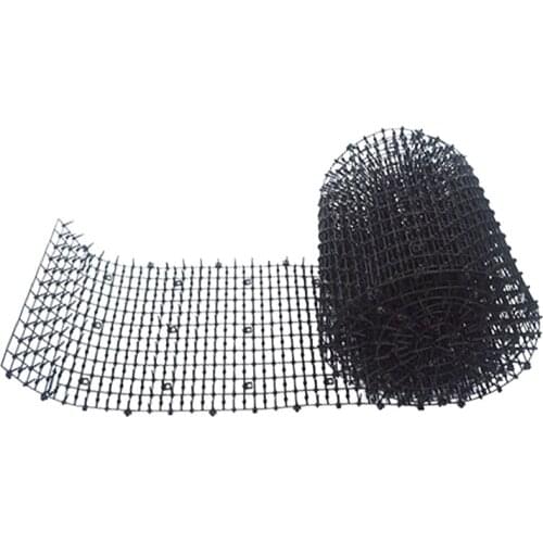 Household Garden Cat Scat Mat Prickle Strip Anti Cat Dog Repellent Deterrent Spike Mat Garden Flower Plant-White