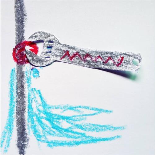 Wrench Carbon Steel Cutting Die DIY Photo Album Card Embossing Puzzle Craft Knife Mold Scrapbook Album Decoration