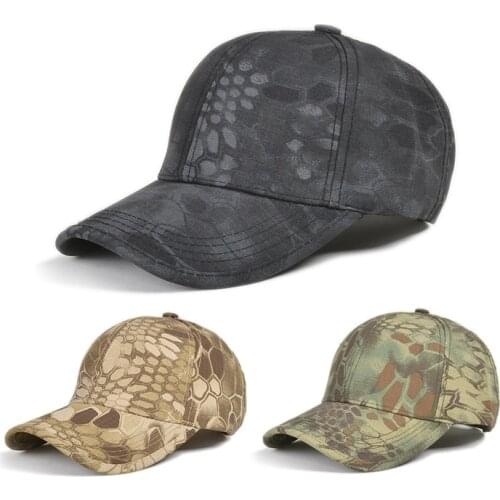 Geebro Outdoor Camouflage Geometry Hat Baseball Caps Simplicity Tactical Military Army Hunting Cap Hats Sport Cycling Caps Men