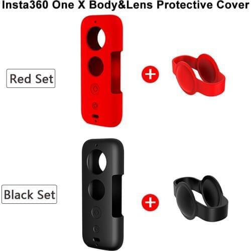 Insta360 One X Protective Case Lens Silicone Case Insta 360 Scratchproof Protector Cover for Insta360 One X Accessories