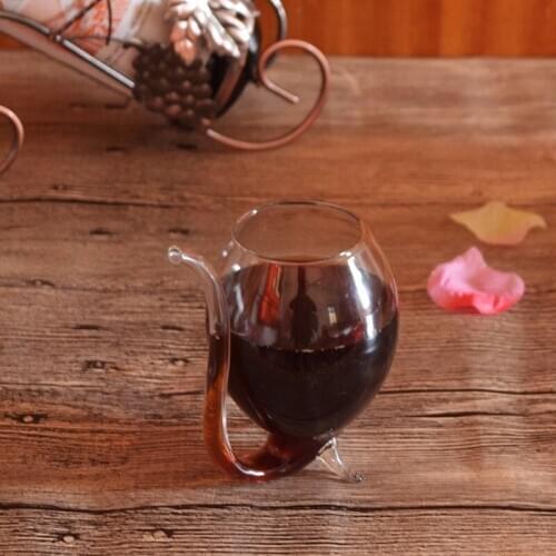 Creative Nordic Style Whiskey Wine Glass Transparent Color Cups Crystal Creative Wine Glass Tacas Para Licor Wine Cups BD50WG