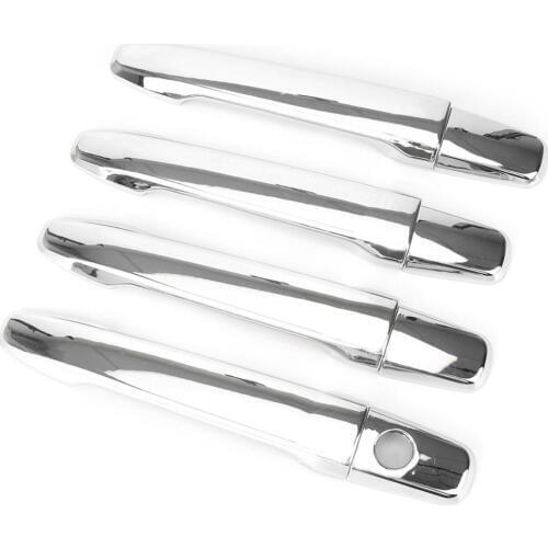 LUCKMART Chrome Door Handle Cover For Mitsubishi ASX RVR Outlander Sport 2010-2018 Wearable ABS Can Be Replaced Directly