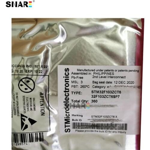 ST STM32F103ZCT6 STM32F103 ARM Microcontrollers - MCU 32BIT Cortex M3 H/D 261 to 512 USB/CAN