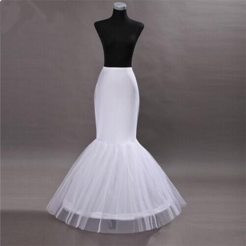 NUOXIFANG Hot Sale Cheap Mermaid Wedding Petticoat Bridal Accessories Underskirt Crinoline Petticoats for Wedding Dresses