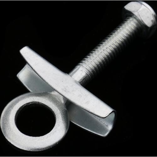 2 pcs 10mm Bike Chain Adjusters Bolt Tensioner Vehicle Parts for 47CC 49CC Pit Dirt Motor Bike Bicycle