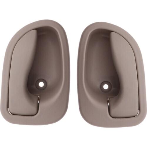 Beige Inside Interior Inner Door Handles Left and Right Atos 97-05 For Toyota Sequoia 2001-2007