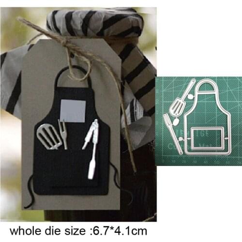 New Dies For 2020 Apron shovel fork Metal Cutting Dies Stencils for Diy Scrapbooking dies Embossing Paper Craft Dies Card Making
