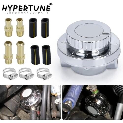 Universal 1.5 - 5 Psi Manual Adjustable Carburettor Carb Fuel Pump 5/16"(8mm) 3/8"(10mm) Fuel Line Pressure Regulator HT7871