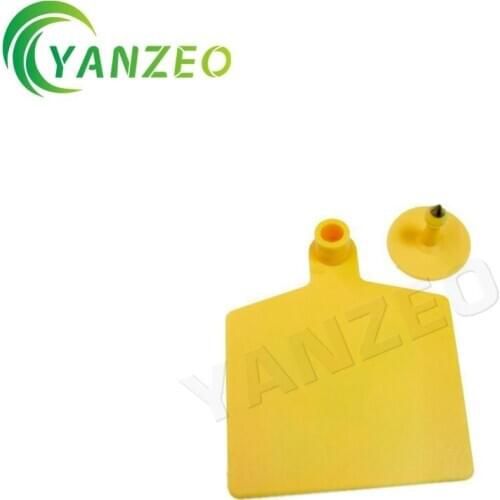 YANZEO 860~960MHz ISO 18000-6C UHF RFID Animal Ear Tags Cattle Sheep Camel Animal ID Management