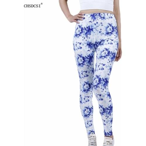 CHSDCSI Women Sport Leggings High Waist Tights Sexy Pants Sports Wear Gym Push Up Yoga Polyester Ankle-Length Mujer Spandex