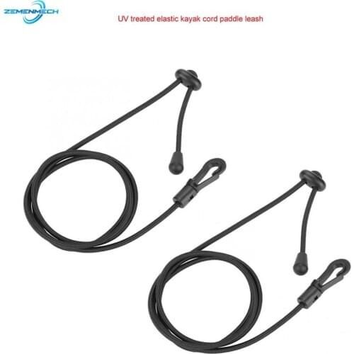 1.2m Canoe Kayak Surfing Boat Paddle Leash Clip Safety Fishing Rod Tether Holder Lanyard Bungee Shock Cord Hook Tie Down Rope