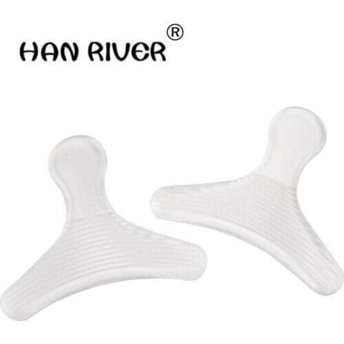 1 Pair T Shape Silicone Gel Heel Feet Insoles Cushion Foot the heel does not follow the footnote care tool for quality travel