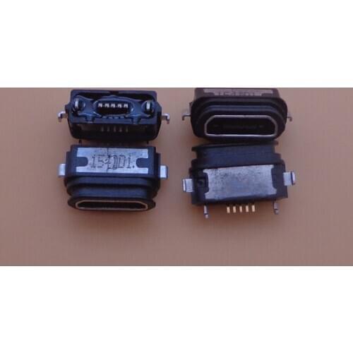 2pcs Micro USB Connector plug For HTC Desire Eye M910X end of the data interface tail charging jack plug socket