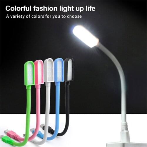 2021 New Ultra Bright Portable 8leds Mini USB Light LED Reading Desk Light USB Night Lights for Power Bank Computer Accessories