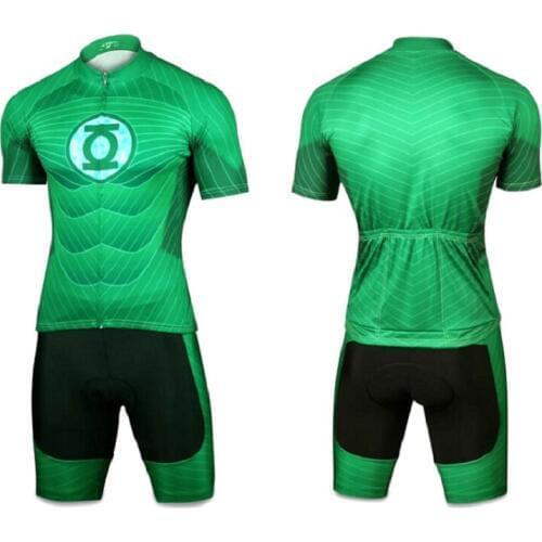 2021 Summer Cycling Clothing Men Super Hero Bike Jersey Set Pro Bicycle Clothes Maillot Mtb Bib Short Male Dress Sport Suit Kit