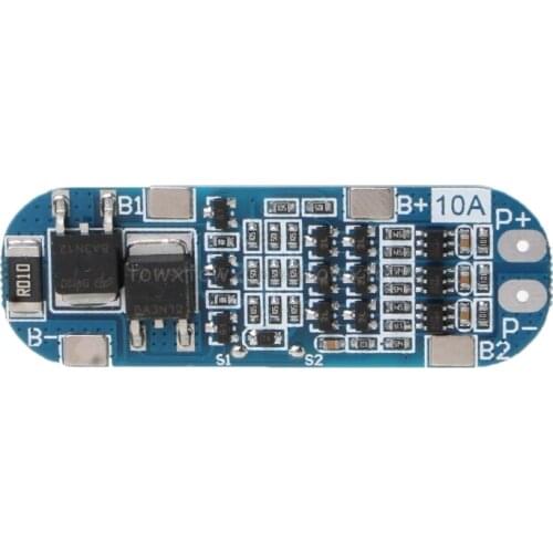 3S 11.1V 12.6V 10A Li-ion Lithium Battery 18650 Charger PCB BMS Protection Board S11 19 Dropship