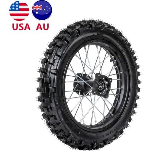 Motorcycle Accessories 15mm Axle Hole 90/100-14 Rear Wheel Rim Tyres Tire 1.85*14 For Dirt Bike/Pit Bike 160cc CRF70 110 TTR100