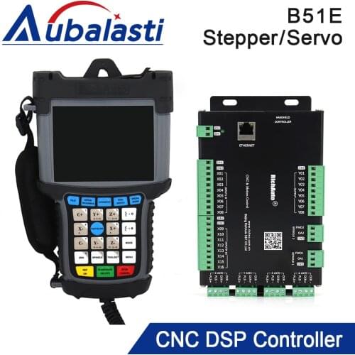 Aubalasti RichAuto DSP B51 USB CNC Controller B51S B51E 3 Axis Controller Support Stepper and Servo for CNC Router Control