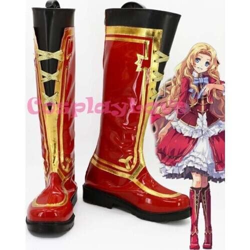 Eiyuu Densetsu the Legend of Heroes Alfin Reise Arnor Cosplay Shoes Boots Hand Made For Christmas Halloween