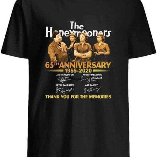 The #Honeymooners #Ralph Alice #Kramden 65th Anniversary 1955 2020 cast Signed Gift Fan Gift Graphic teeT Shirt