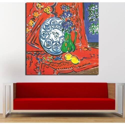 Art Wallpaper Matisse Canvas Painting Print Living Room Home Decoration Artwork Modern Wall Art Oil Painting Posters Pictures