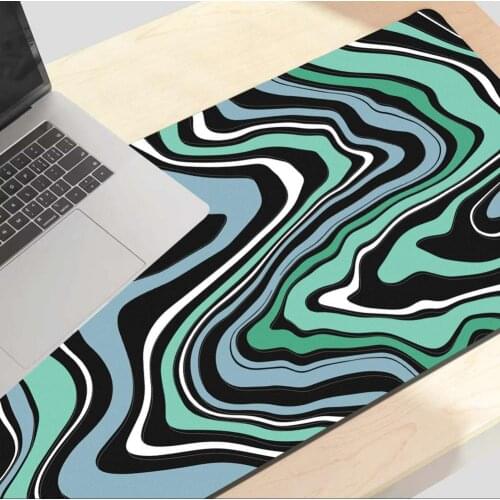Mouse Pad Thickened Non-slip Large Abstract Art Carpet Gaming Big Mousepad Table Mat Mouse Cushion for Computer Table