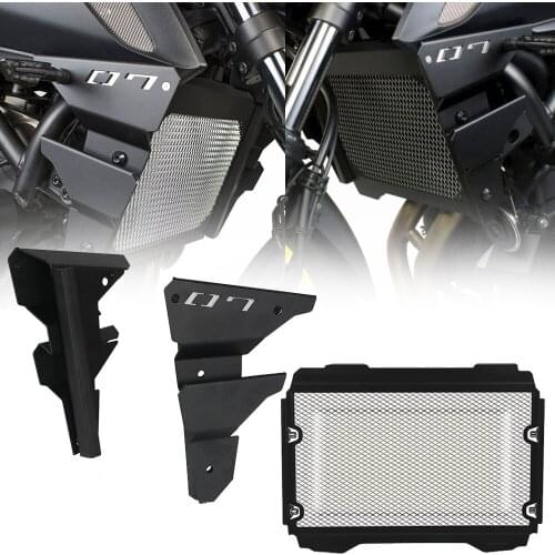 New Aluminum For YAMAHA MT-07 FZ-07 2018 2019-2021 MT07 FZ07 MT FZ 07 Radiator Side Cover Motorcycle Radiator Grill Guard Cover