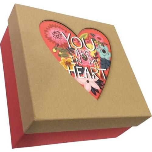 Modern Envy Sweetheart Kraft Gift Box