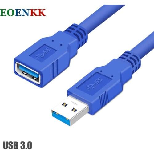 USB Extension Cable USB 3.0 2.0 Extender Cord for Smart TV SSD PS4 Xbox One Laptop PC Fast Speed USB 3.0 Cable Extension