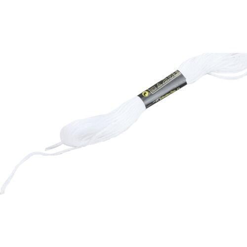 12x White Anchor Cross needle Cotton Embroidery Thread Floss Skeins Sewing Craft