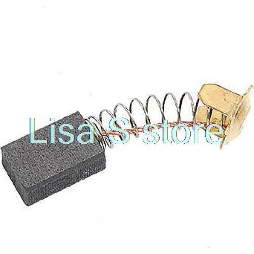 2 Pcs 11/16" x 7/16" x 17/64" 20 x 11 x 7mm Motor Carbon Brushes LF1