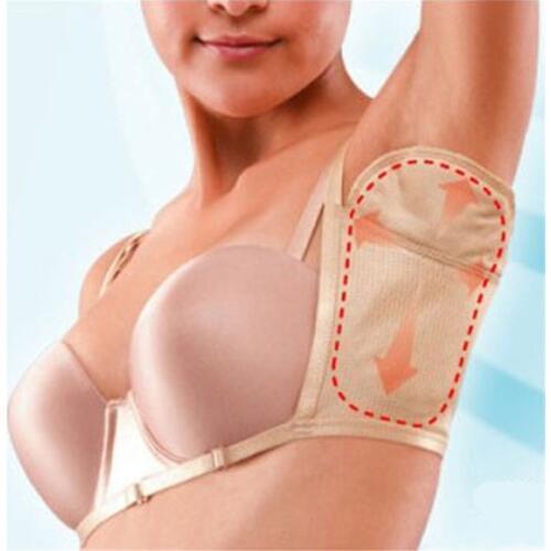 Absorbent Sweat Pads Washable Deodorant Armpit Summer Reusable Sweat Scent Perspiration Pad Shield Underarm Dress Clothing