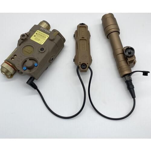 Airsoft PEQ Tactical Flashlight Surefir M600C Light PEQ15 PEQ LA-5C Green Laser IR Laser Gun Weapon Light PEQ 15