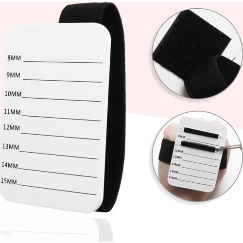 Acrylic Eyelashes Lashes Display Palette Extensions Pallet & Bandage Lash Glue Pad Eyelash Stand Holder Extension Makeup Tools