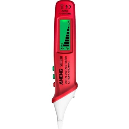 VC1018 Non Contact Electric Sensor Tester Pen Digital LCD Display AC Voltage Meter 1000V Voltmeter For Electric Tool
