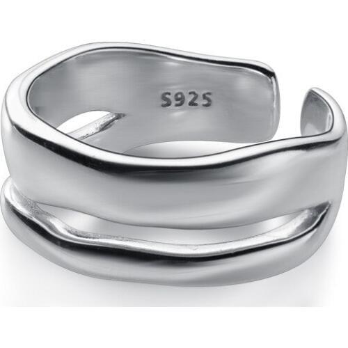 Punk Vintage Big Chains Rings For Women Boho Female Charms Jewelry Men Antique Knuckle Ring Fashion Party Gift