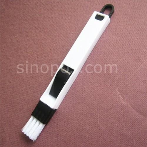 Household Brush Dustpan Cominbed Groove Cleaner, kitchen door window slot gap cleaning tool keyboard car air condition duster