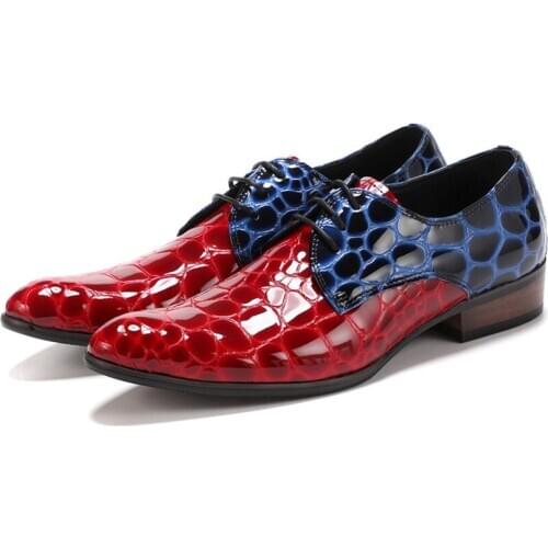 Men's Patent Leather Shoes David Gentleman China