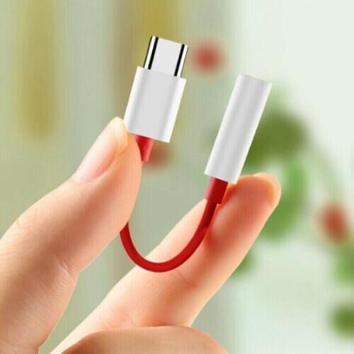 For Oneplus 6T 7 Pro USB Type-C To 3.5mm Earphone Jack Audio Cable Adapter Headphone Pulg Convertor Aux Audio Extension Cables