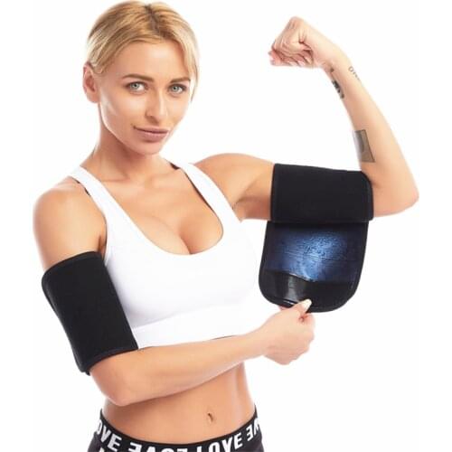 Slimming Arm Trimmer Hot Sweat Sauna Effect Compression Top Upper Arm Band Wrap Sleeve Shapers Fat Burner Slimmer Women Workout