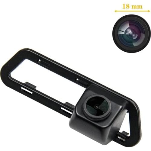 Freezzmi HD Car Rear View Reverse Camera Plate Light for Nissan Tiida / Pulsar C12 2011-2018 Night Vision Waterproof 1280x720P