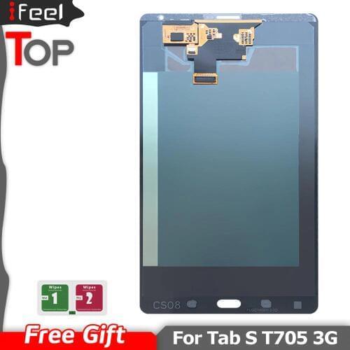 IFEEL 100% Tested Assembly Panel Repair For Samsung GALAXY Tab S T705 LTE 3G 8.4" LCD Display Touch Screen Digitizer Replacement