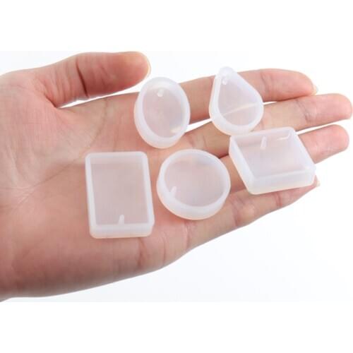 Lacoogh Pendant Silicone Mold Resin Silicone Mould Handmade DIY Jewelry Making Epoxy Resin Molds For Jewelry Making Wholesale