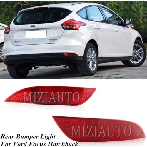 Left/Right Tail Rear Bumper Light For Ford Focus Hatchback 2015 2016 2017 2018 Rear Reflector Tail Lamp Warning Lamp Fog Light