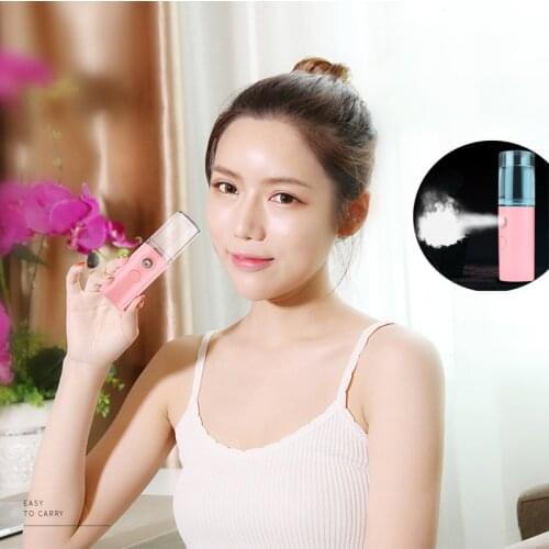 Mini Nano Face Steamer Rechargeable Facial Mist Sprayer Face Nebulizer Steamer Moisturizing Beauty Instruments Skin Care Tools