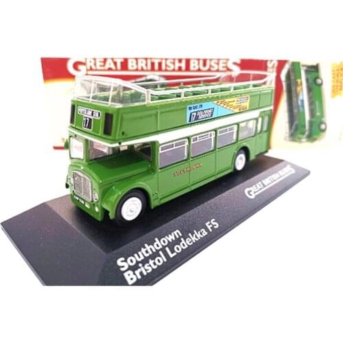 Atlas 1:76 Southdown Bristol Lodekka FS Alloy Metal Diecast Cars Model Toy Vehicles For Children Boy Toys gift