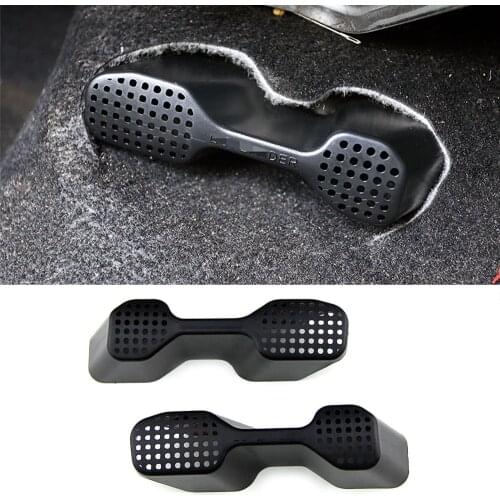 For Mitsubishi Eclipse Cross 2017-2021 Under Seat Floor AC Heat Air Conditioner Vent Outlet Grille Cover Car Styling Trim